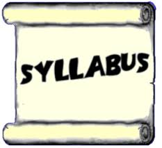 Syllabus in large black letters