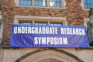 Symposium signage