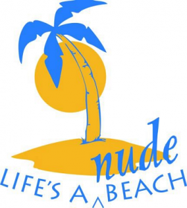 Life's A Nude Beach poster