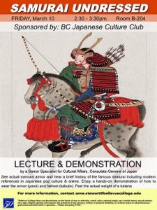 Lecture and demonstration flyer