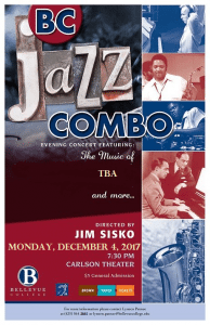 Jazz Band Performance Flyer