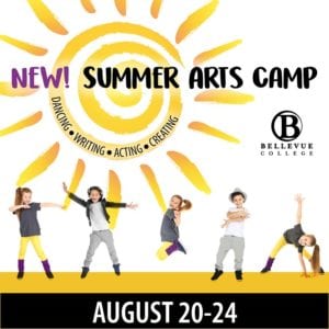 Summer Arts Camp flyer