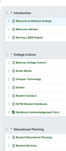 student orientations modules